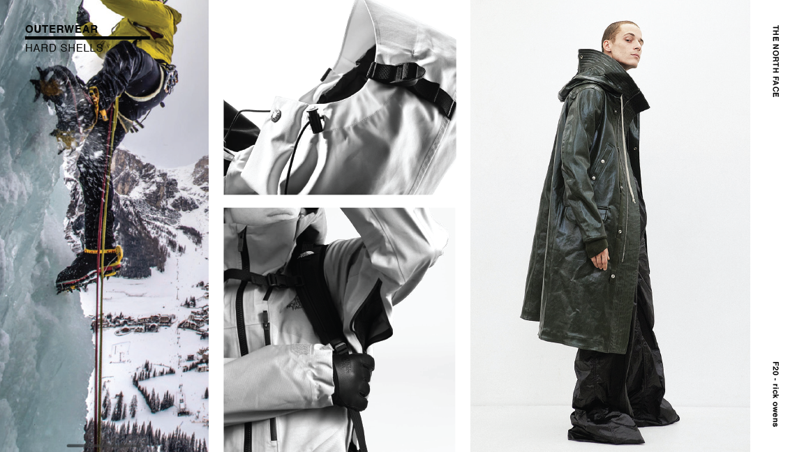 CONCEPT DEVELOPMENT FOR: RICK OWENS X TNF — HELEN WU